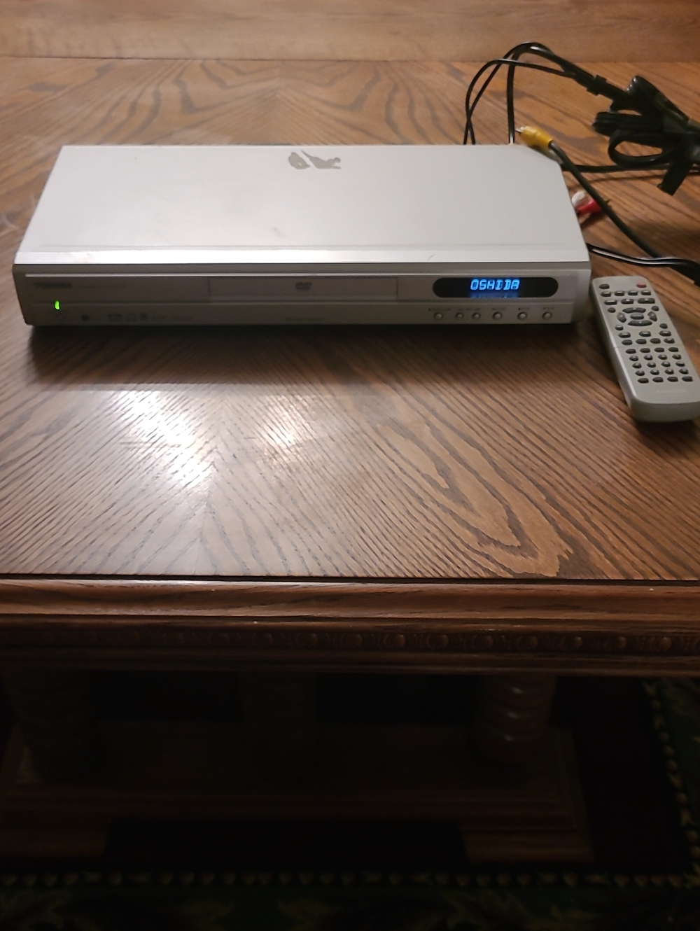 Toshiba Silver Portable DVD Player with Remote